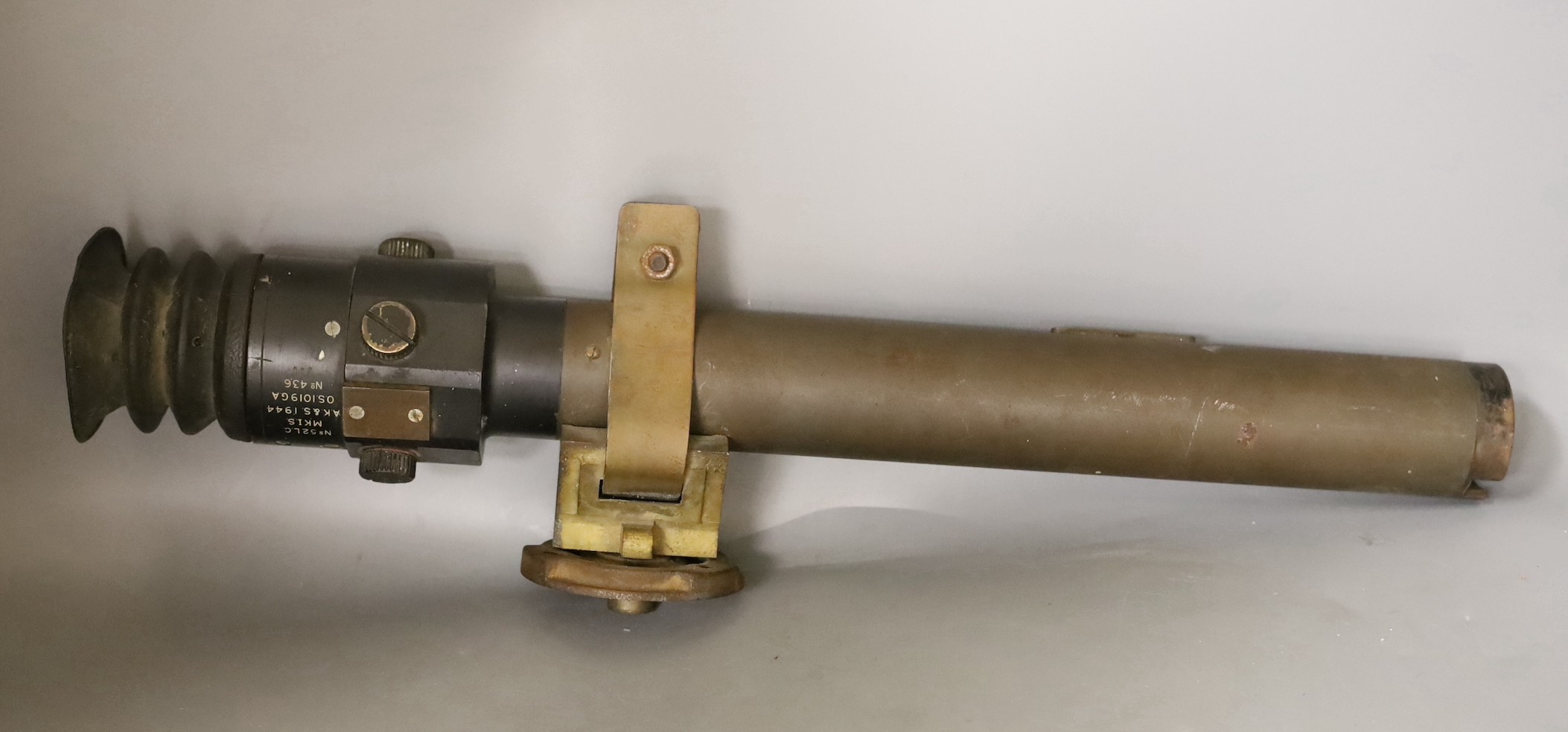An anti tank gun sight WWII, 48cms long.